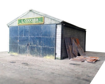 KX026-OO The Old Workshop For OO Gauge Model Railway & 1:76 Scale