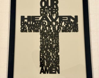 Lord&#39;s Prayer Display