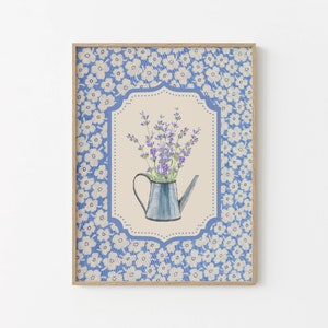 Floral vintage painting with lavender flowers for kitchen decor
Antique blue floral wall art printable for living room
vintage style for living room decoration
Blue floral vintage wall art printable for kitchen
Antique floral painting