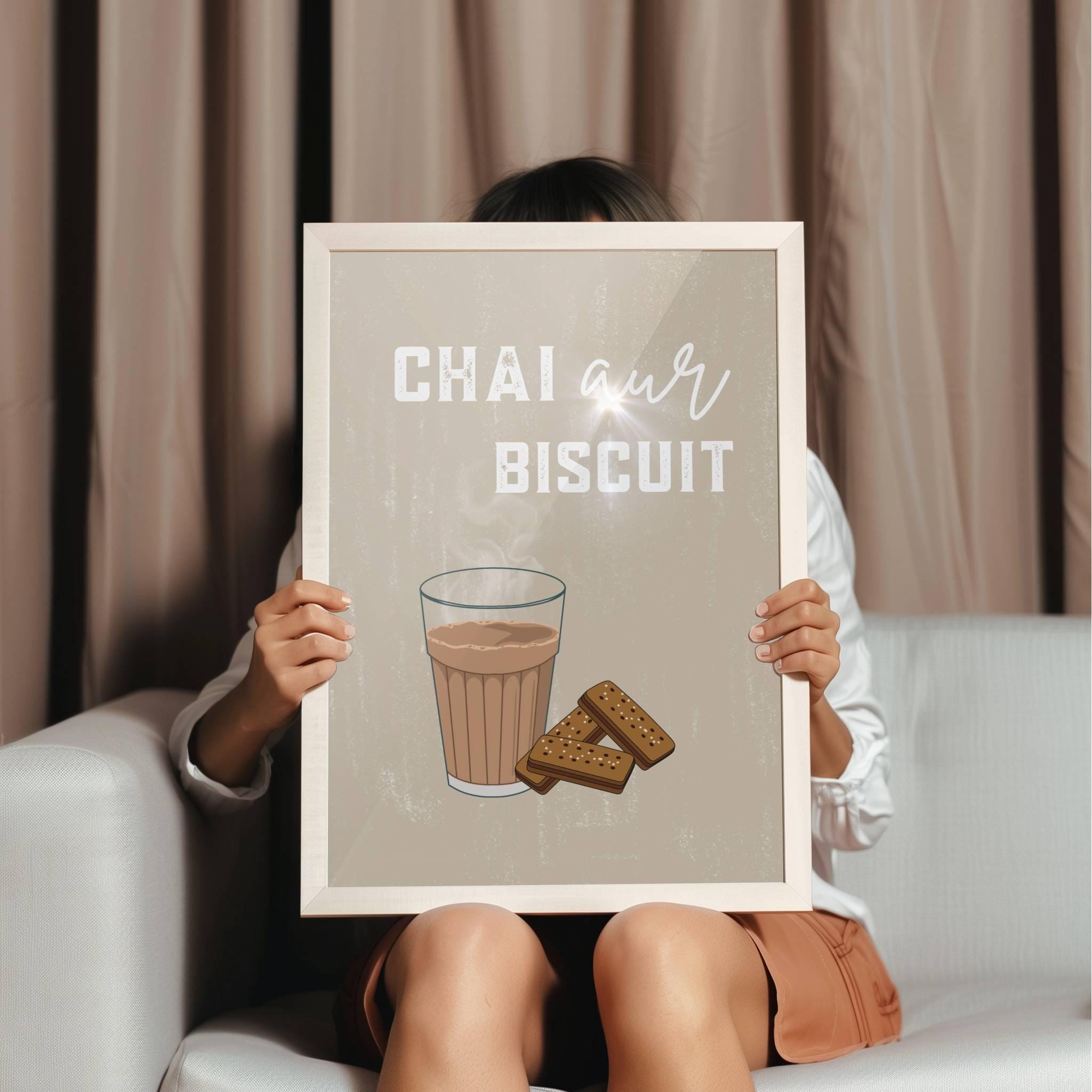 Chai Kitchen Art Wall Decor Tea Room Cafe Display Coffee Station ...