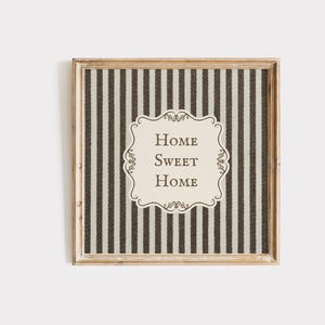 Vintage Style Painting Wall Art Digital Download Home Sweet Home Art Cottage Core Decor Farmhouse Decor Rustic Home Decor Printable Wall Art