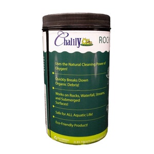 Chalily Oxygen Powered Rock and Waterfall Scrubber! Removes Algae and Debris From Streams, Rocks, and Waterfalls! Safe for Aquatic Life!