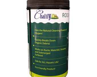 Chalily Oxygen Powered Rock and Waterfall Scrubber! Removes Algae and Debris From Streams, Rocks, and Waterfalls! Safe for Aquatic Life!