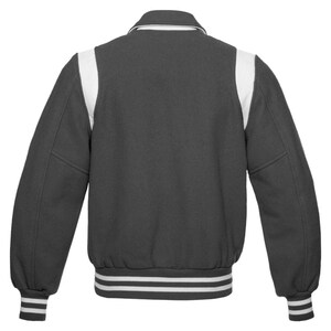 Veste Bomber Homme 2025 - Coupe Ajustée En Coton - Style Letterman Décontracté - Coloris Bleu Urbain - Tendance Casual