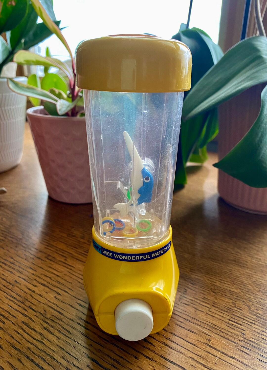Waterful Ringtoss Game Vintage Ring Toss Game Yellow Dolphin Wee