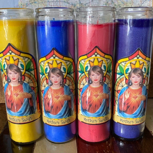 Taylor Swift Prayer Candle Mother Swift Gift