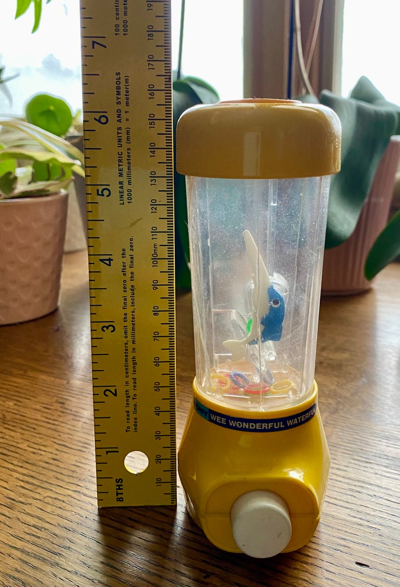 Waterful Ringtoss Game Vintage Ring Toss Game Yellow Dolphin Wee