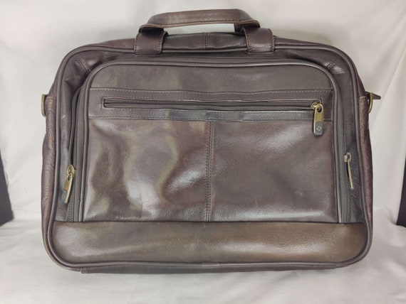 Shop Samsonite Vachetta Leather 2 Pocket Busi – Luggage Factory