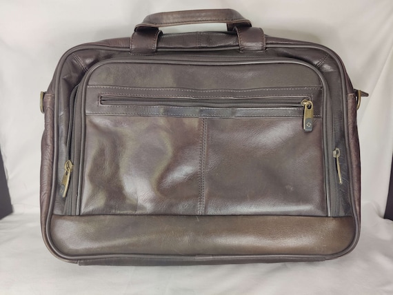 Shop Samsonite Vachetta Leather 2 Pocket Busi – Luggage Factory