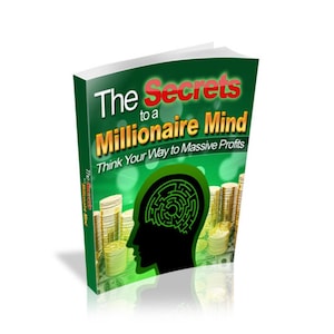 The Secrets To Millionaire Mind eBook - Wealth Mindset Guide - Financial Success eBook - Passive Income - Printable eBook - Instant Download