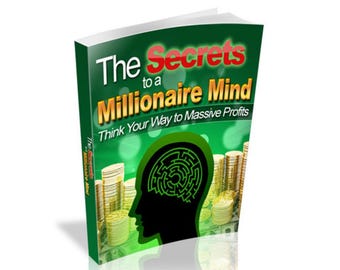 The Secrets To Millionaire Mind eBook - Wealth Mindset Guide - Financial Success eBook - Passive Income - Printable eBook - Instant Download