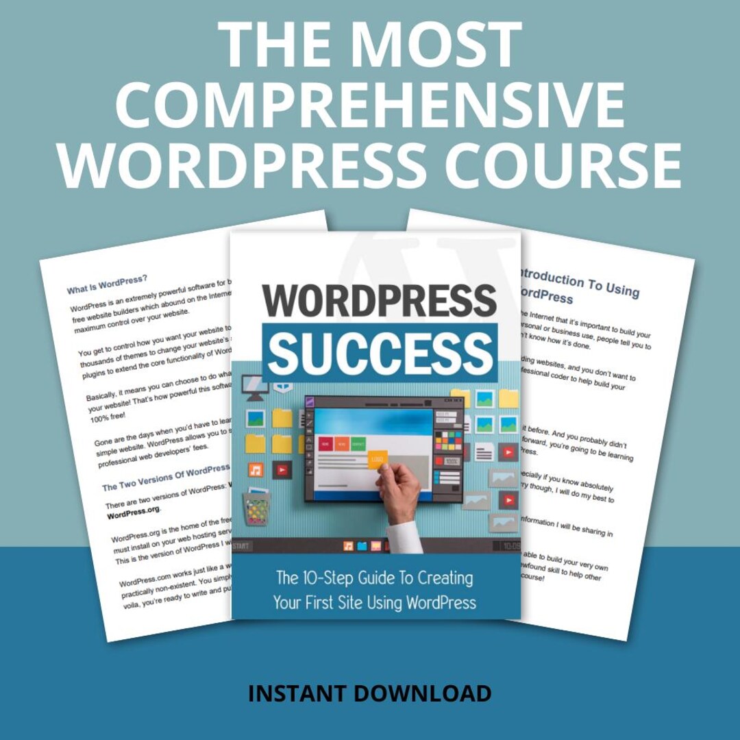 Wordpress Guide.pdf The Most Comprehensive Wordpress Course Ebook ,wordpress Guide, Learn ...