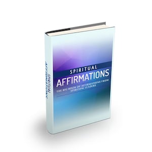 Spiritual Affirmations eBook - Mindfulness Affirmations - Manifestation eBook - Healing Affirmations - Printable eBook - Instant Download