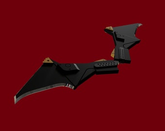 2022 Batarang 3D Model - Inspired by 2022 Movie - Batarang STL - Arkham Knight STL - 3D Printing STL