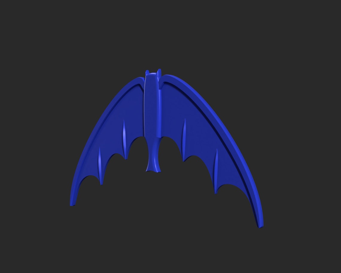 1966 Batarang 3D Model Inspired by Adam West Batarang - Etsy