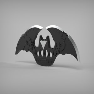 Batarang Knuckle Duster 3D Model - Batarang STL - Arkham Knight STL - 3D Printing STL image 8