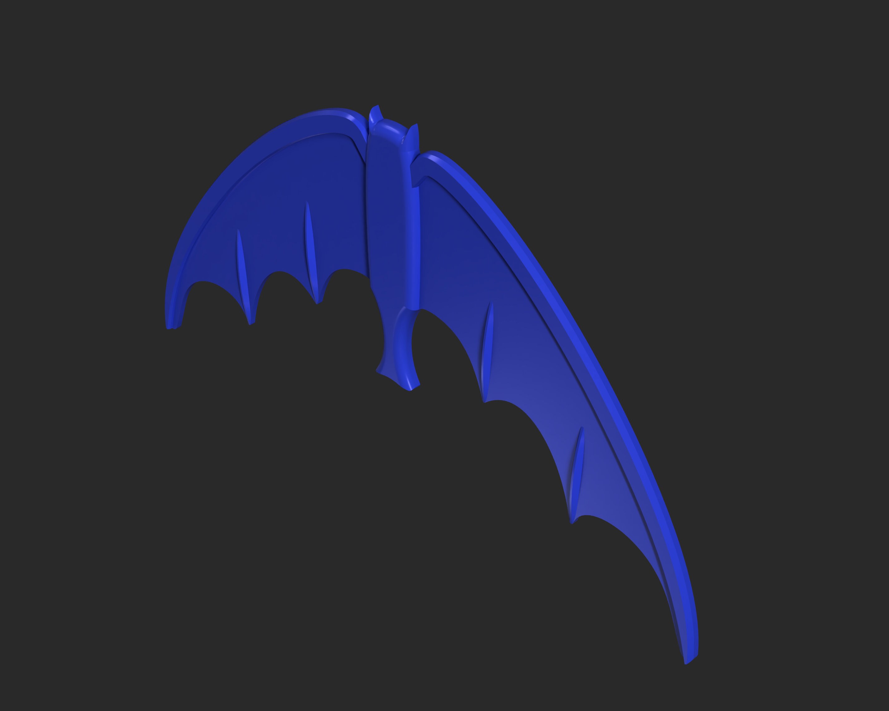 1966 Batarang 3D Model Inspired by Adam West Batarang - Etsy