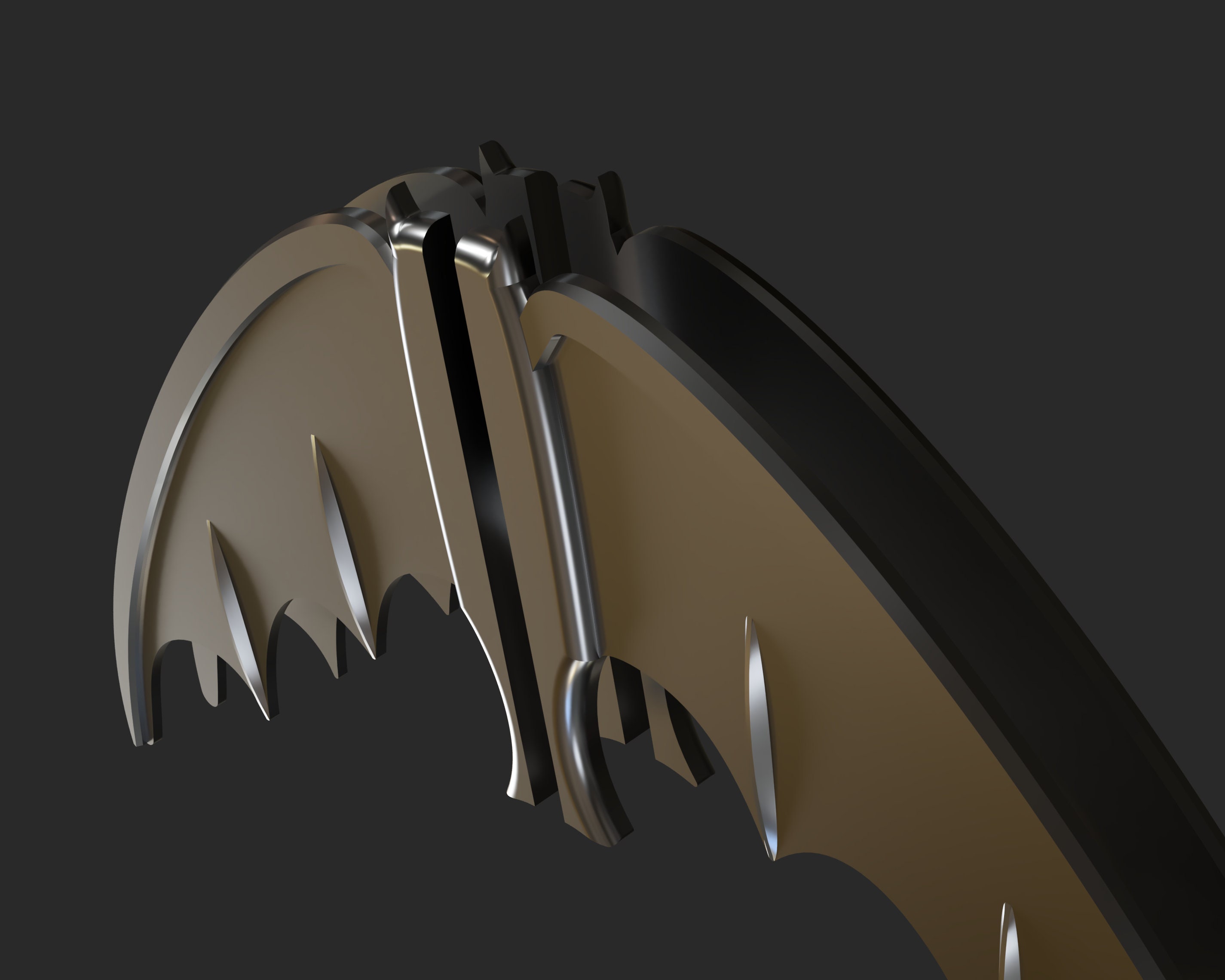 1966 Batarang 3D Model Inspired by Adam West Batarang - Etsy