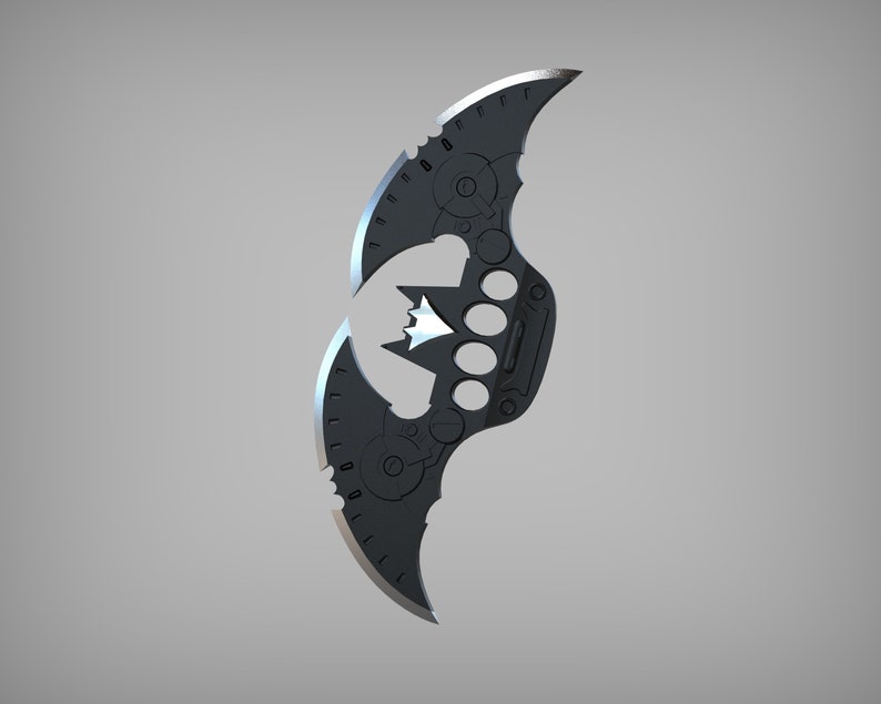 Batarang Knuckle Duster 3D Model - Batarang STL - Arkham Knight STL - 3D Printing STL image 9