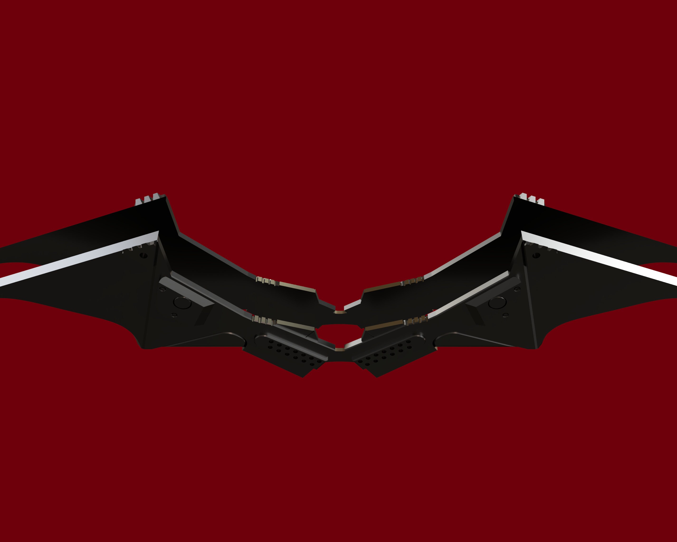 2022 Batarang 3D Model Inspired by 2022 Movie Batarang STL Arkham ...