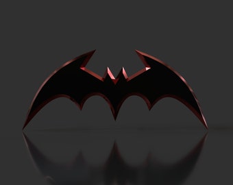 Brave and the Bold Batarang 3D Model - Animation - Batarang STL - 3D Printing STL