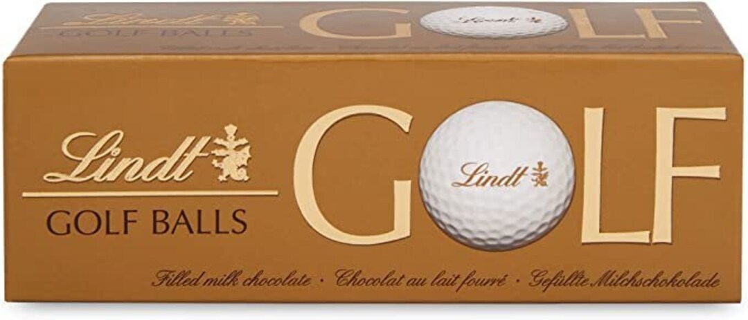 SALE 3X Lindt 3 Milk Chocolate Golf Balls 110 G 3 - Etsy