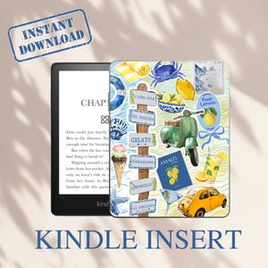 Kindle decorating kindle decore Clear Case kindle insert kindle girlie throne of glass digital download Aesthetic Printable for Kindle