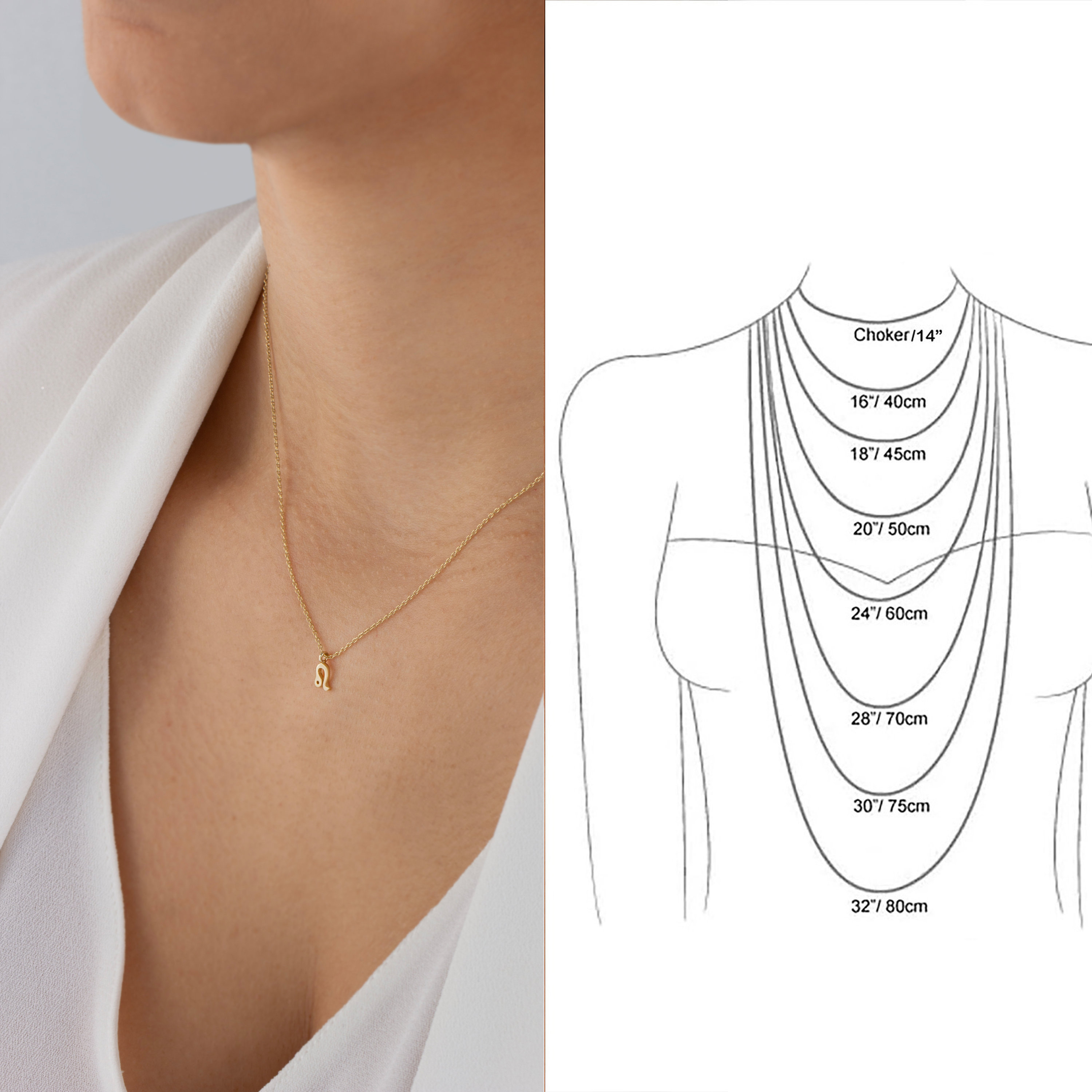 Gold Zodiac Necklace