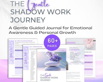 30-Day Shadow Work Journal | Emotional & Personal Growth (PDF)
