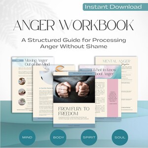 Anger Workbook | From Fury to Freedom Journal (PDF)
