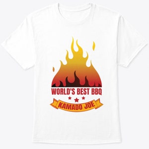 Grill like a pro in our World&#39;s Best BBQ T-shirt
