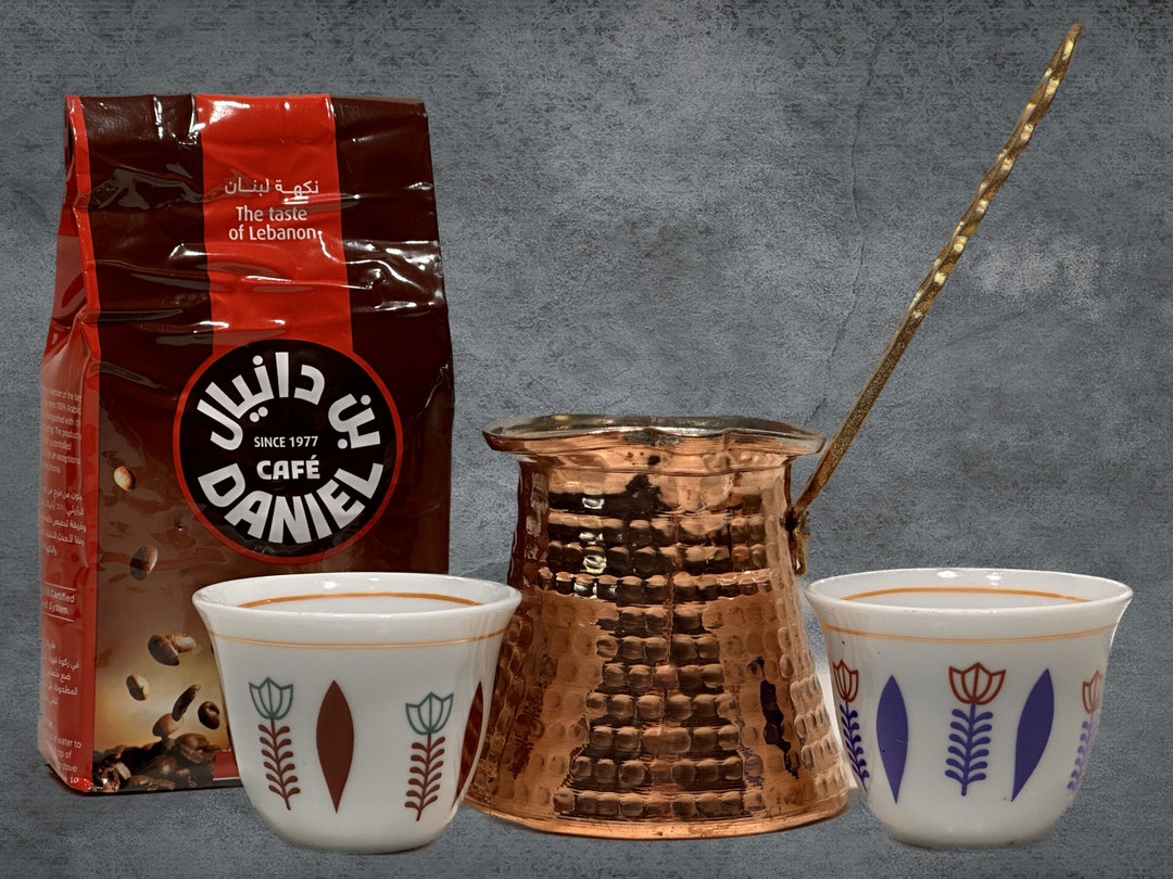 Lebanese Coffee Bundle Gift Pack 4 in 1 Full Set Ideal Gift From