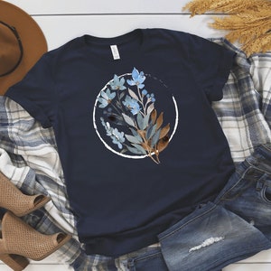 Wildflower T-Shirt, Women&#39;s Floral Tee, Gift for Her Unisex Jersey Short Sleeve Graphic Tee