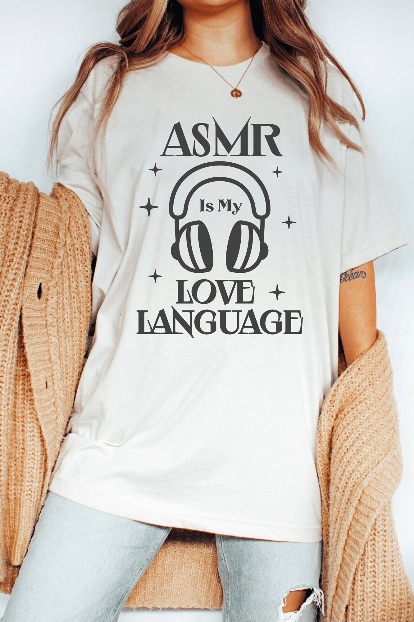 ASMR T-Shirt, ASMR Is My Love Language, ASMR Lover Gift, ASMRtist, Unisex Jersey Short Sleeve Tee, Gender Neutral T-shirt