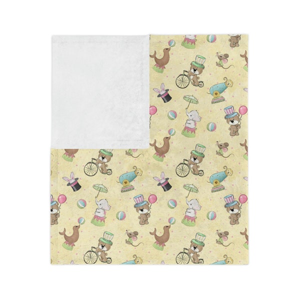 Circus Dream Pattern Print Blanket