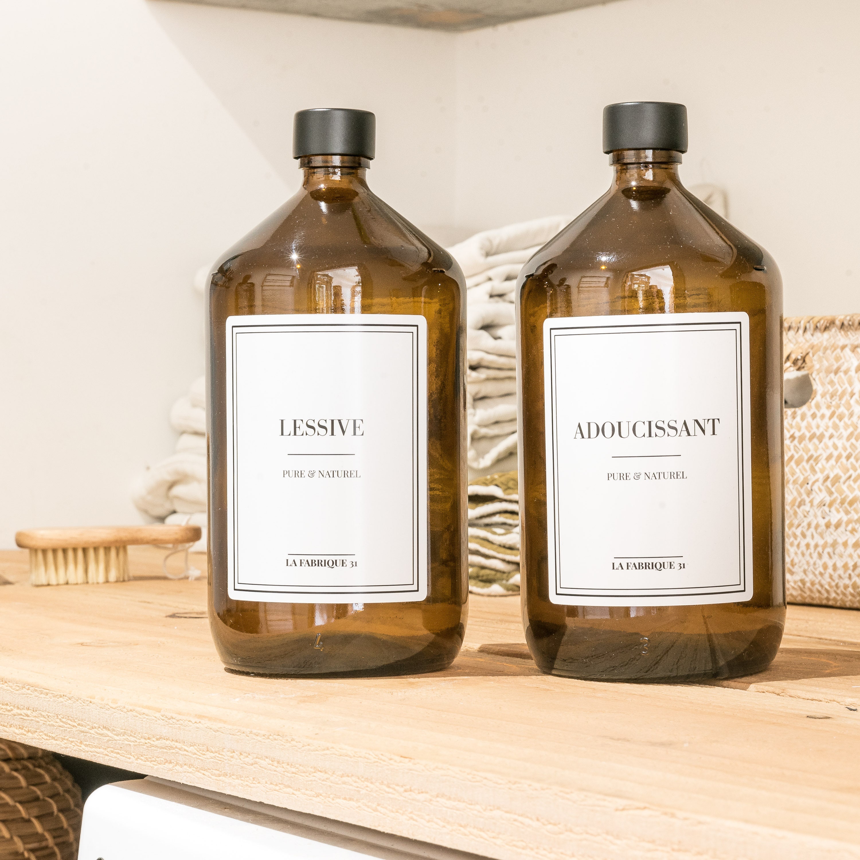 Apothecary Bottle Shower Gel Amber Bottle With Pump Refillable Soap