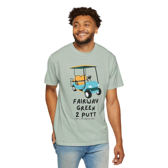 Golfer Tee | Funny Golf Shirt | Fairway Green Two-putt Unisex T