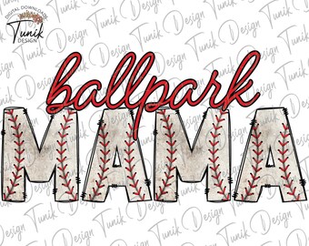 Estadio de béisbol Mama Png, Doodle Baseball, Baseball Mama Png, Baseball Mom, Mama Png, Descarga digital, Mama Baseball Shirt Png, Diseño de sublimación