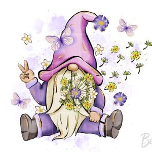 Löwenzahn Wichtel PNG | Pusteblume png | Pusteblume png | Blumen png | Wichtel png | Sublimationsdesign | Digitales Design Download