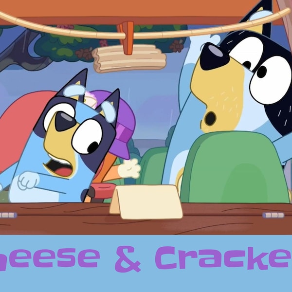 Printable Bluey Food Labels - Etsy