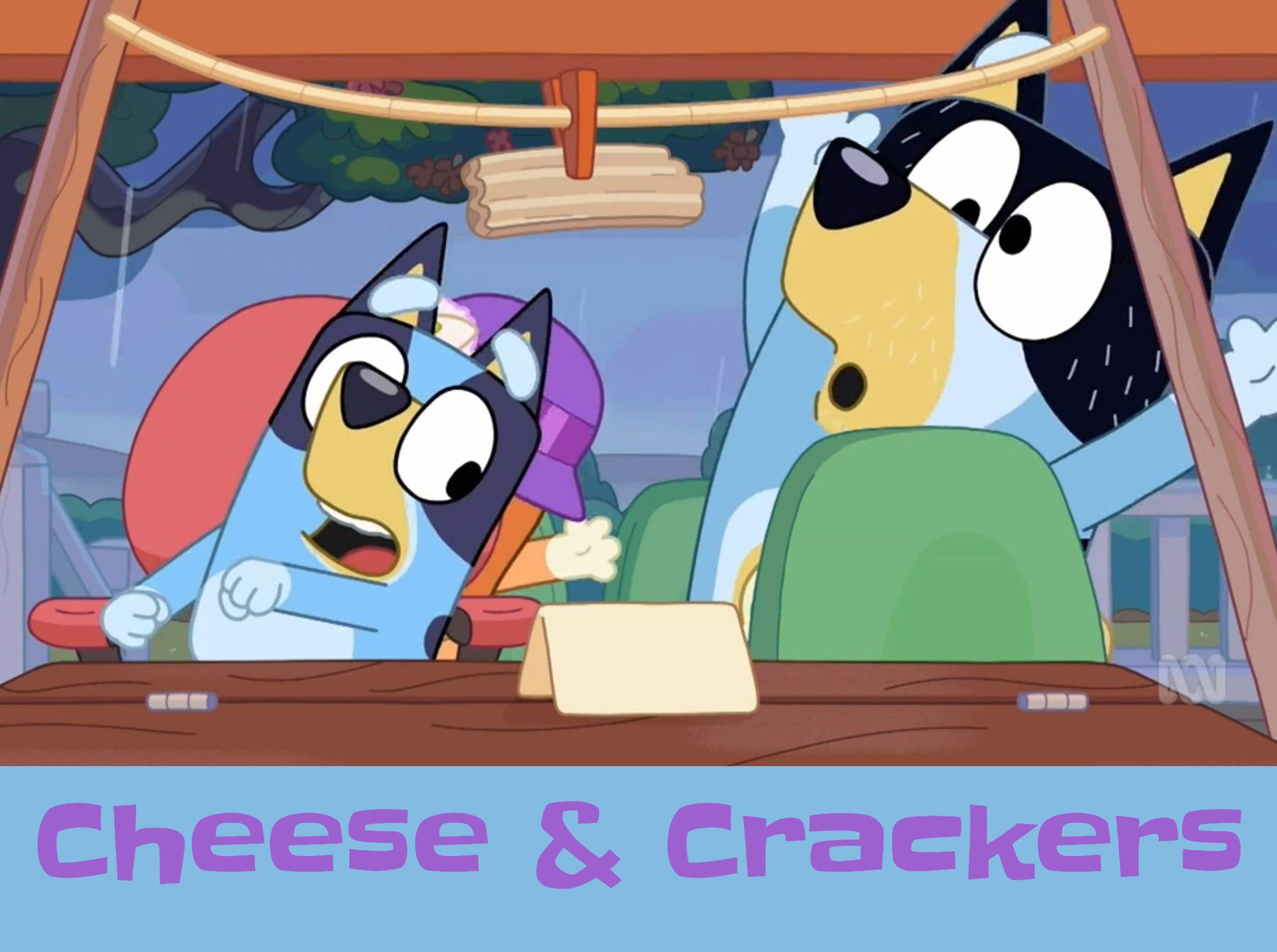 Buy Bluey Inspired Food Tent Snack and Party Favor Labels for Online in