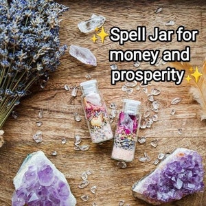 Spell Jar - Money, Abundance, Prosperity