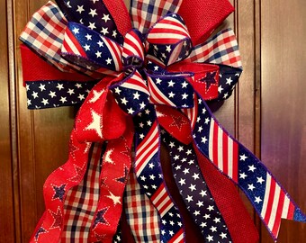 Patriotic Themed Bow
