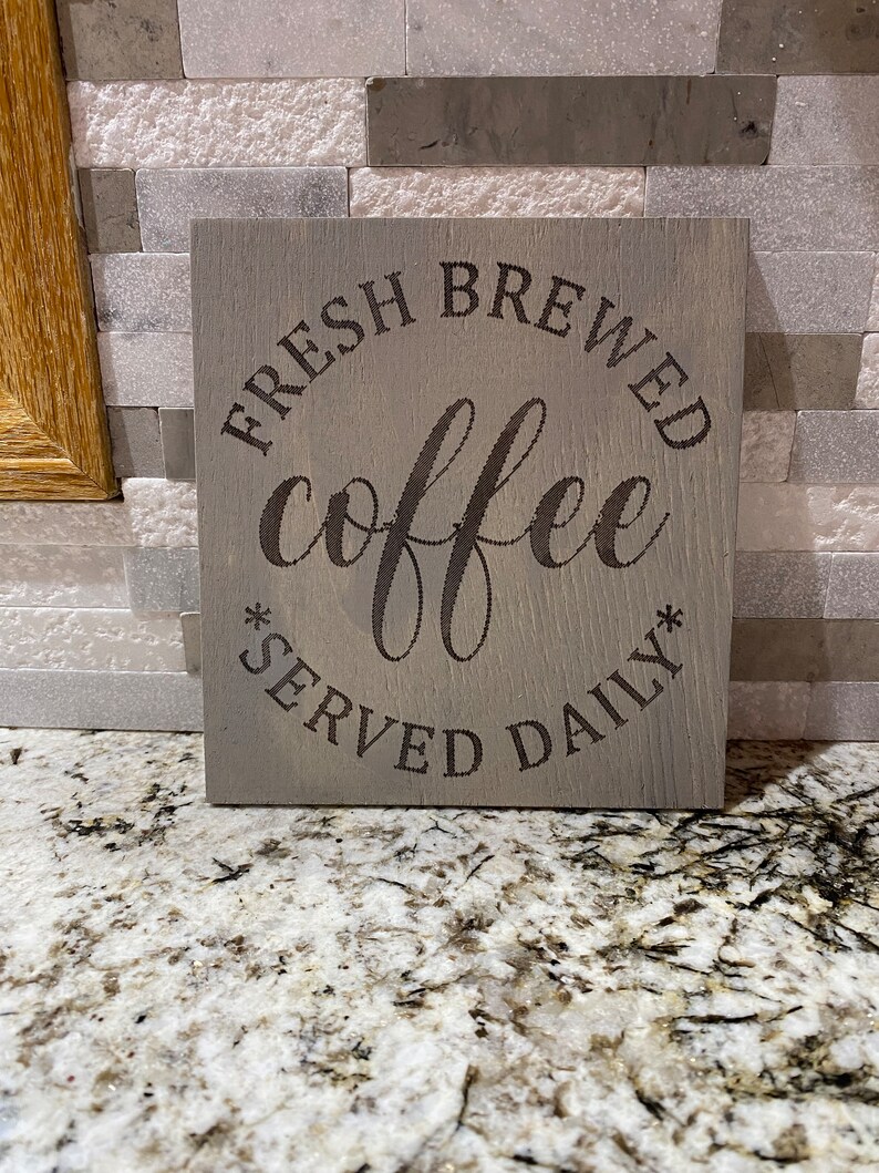 Farmhouse Kitchen Decor, Farmhouse Countertop Kitchen Decor, Coffee