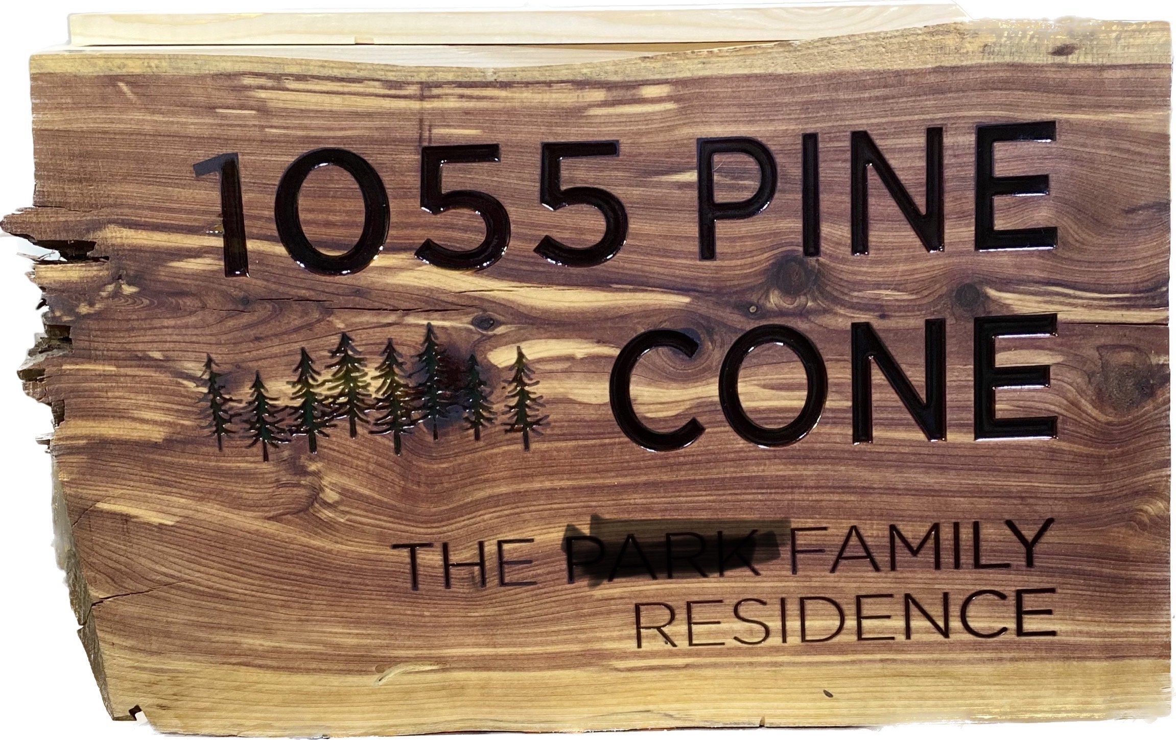 Custom Outdoor Wood Sign Personalized Cabin Camp Decor Sign