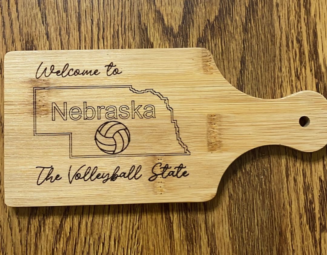 Nebraska Volleyball Minicharcuterie Board, Nebraska Volleyball Memorabilia, Decor Etsy