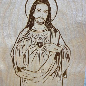 Sacred Heart of Jesus Catholic Wall Art: A Touch of Divine Love for Your Home