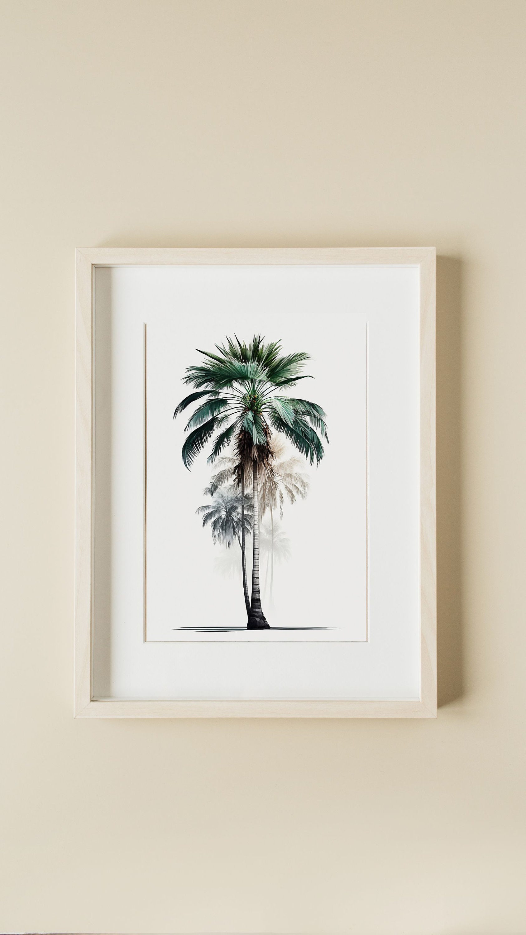 Palm Tree (simple Illustration) *** Package of 7 *** - Etsy