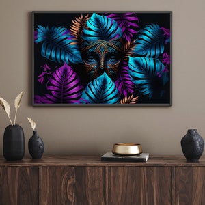 Face: Fine Art , Printable Wall Art, Abstract & Geometric