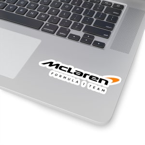 McLaren Racing Sticker / Notebook Sticker / F1 Sticker / Water Bottle Sticker / Laptop Sticker